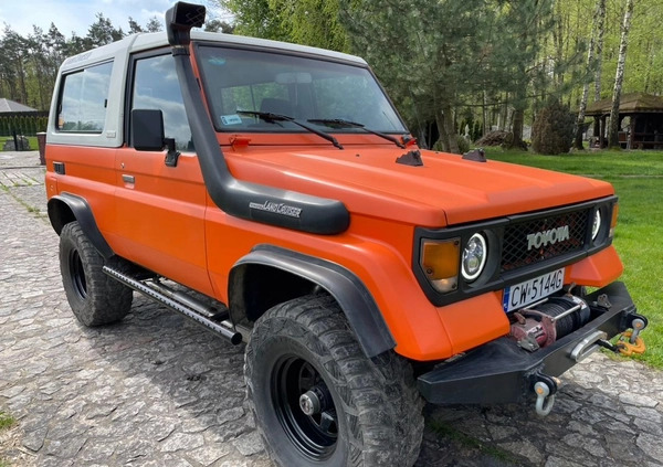 Toyota Land Cruiser cena 45000 przebieg: 275876, rok produkcji 1987 z Włocławek małe 704
